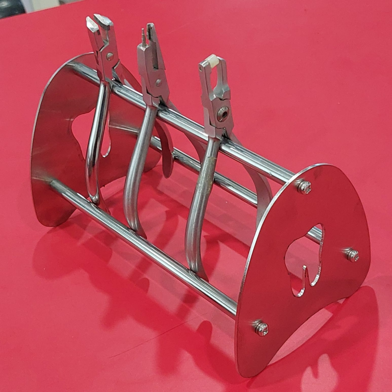 Steel Plier Stand (Without Side Utility)